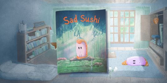 Sad Sushi Illustrated Book