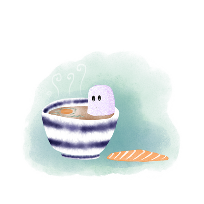 Sad Sushi Original Art
