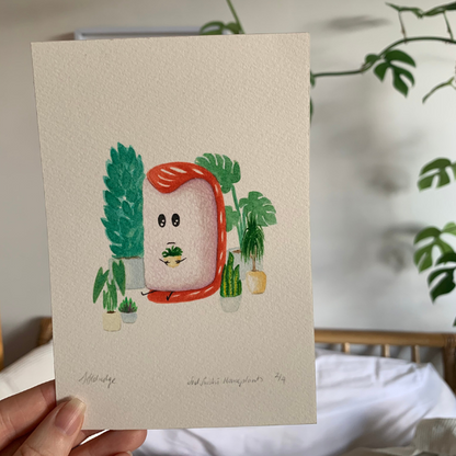 Sad Sushi Original Art